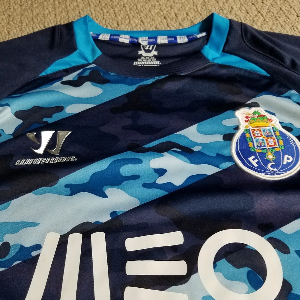 FC Porto Warrior Blue Long Sleeve Soccer Jersey XL